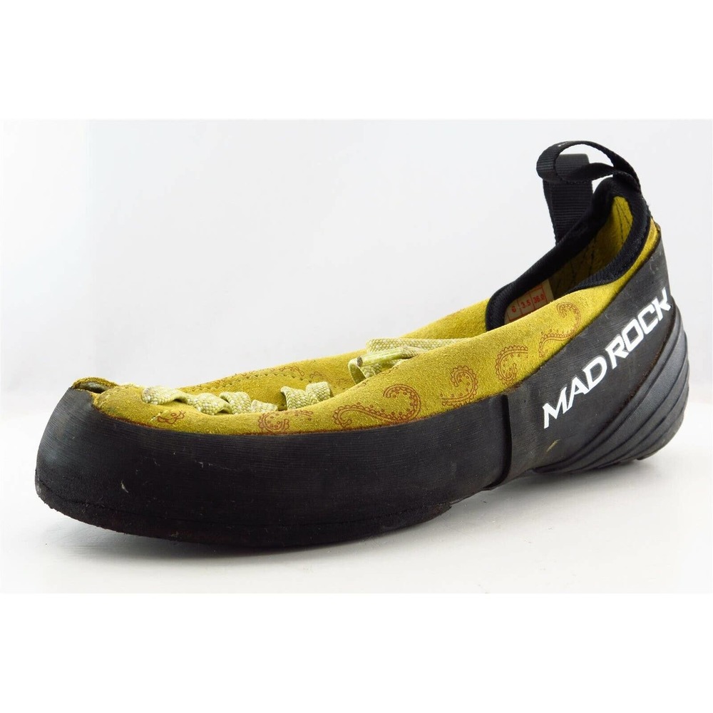 Science Friction Mad Rock Climbing Yellow Synthetic Women 6 Medium